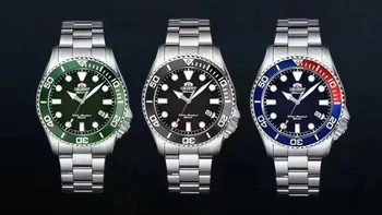 Orient Double Lion Watch Green Water Ghost Men's Fully Automatic Mechanical Watch Luminous Waterproof Sports Trend Men's Watch 4