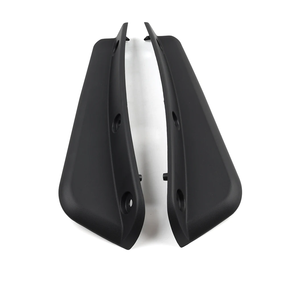 랜드 로버 프리랜더 2 LR2 2006-2015 용 2Pcs 블랙 자동차 앞 범퍼 하단 에어 디플렉터 액세서리 부품