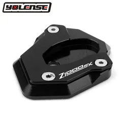 For KAWASAKI NINJA1000SX Z1000SX NINJA 1000SX Motorcycle CNC Kickstand Foot Side Stand Extension Pad Support Plate Enlarge Stand