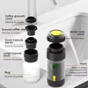 New Electric Portable Coffee Machine Portable Italian Espresso Machine for Car & Home 3-in-1 Capsule Powder Travel Coffee Maker 4