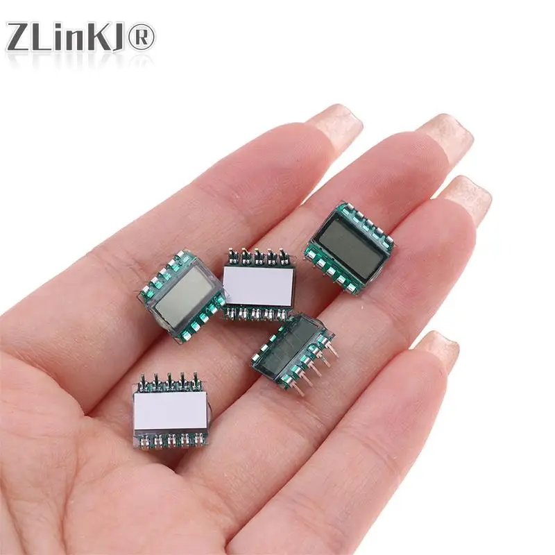 5PCS 10PIN TN Positive 3-Digits Segment LCD Panel 3.0V Digital Tube Display LCD Segment Code Screen