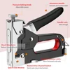 4 In 1 Nail Gun DIY Furniture Construction Stapler Upholstery Staple Gun With 3000 Staples Home Decor Carpentry Tools 3