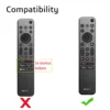 1 piece Remote Case Shockproof For Sony RMF-TX00 RMF-TX800B RMF-TX800P Protective Cover For Sony 2022 K Series Bravia Range 4