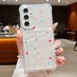 Tiny Hearts TPU Phone Cover Borsa Card Wallet Case