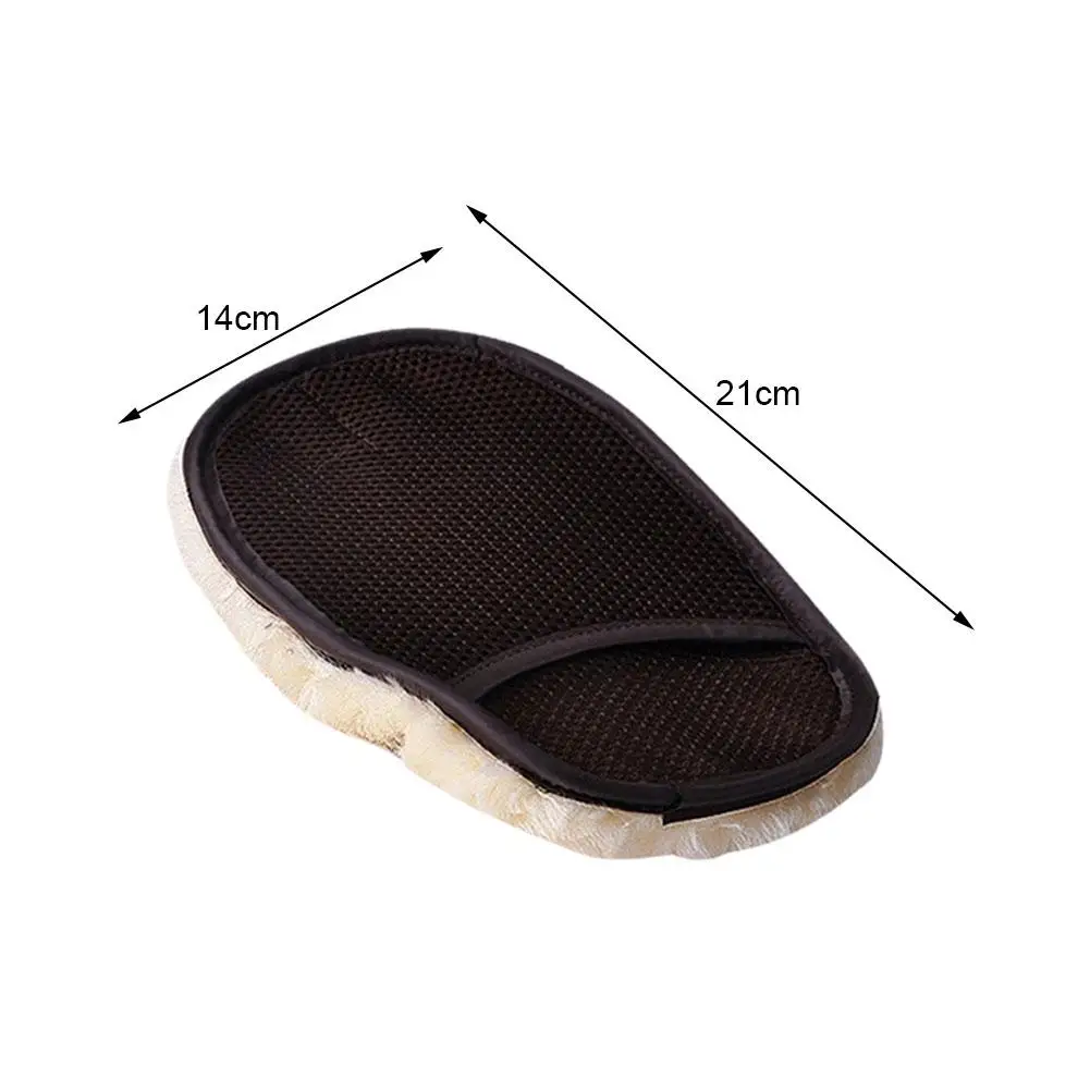 Car Wool Cashmere Washing Gloves For Kia Sportage Ceed Sorento Cerato Forte
