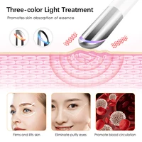 IPL Vibration Eye Massager Anti Dark Circle Blue Light Anti Wrinkle Eye Massage Pen Hot Compress Eye Beauty Care Device 2