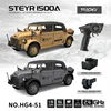 HG RC Cars HG4-51 Steyr 1500A Command Vehicle 1/18 German Military Model Convertible Light Electric Simulation Model RC Car Gift 2