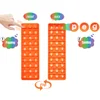 5pcs Word Pop 100 CVC Words Games Pop Toys, Phonics Learning Fidget Toys, Learn To Read Teaching Resources For Preschool Kids 2