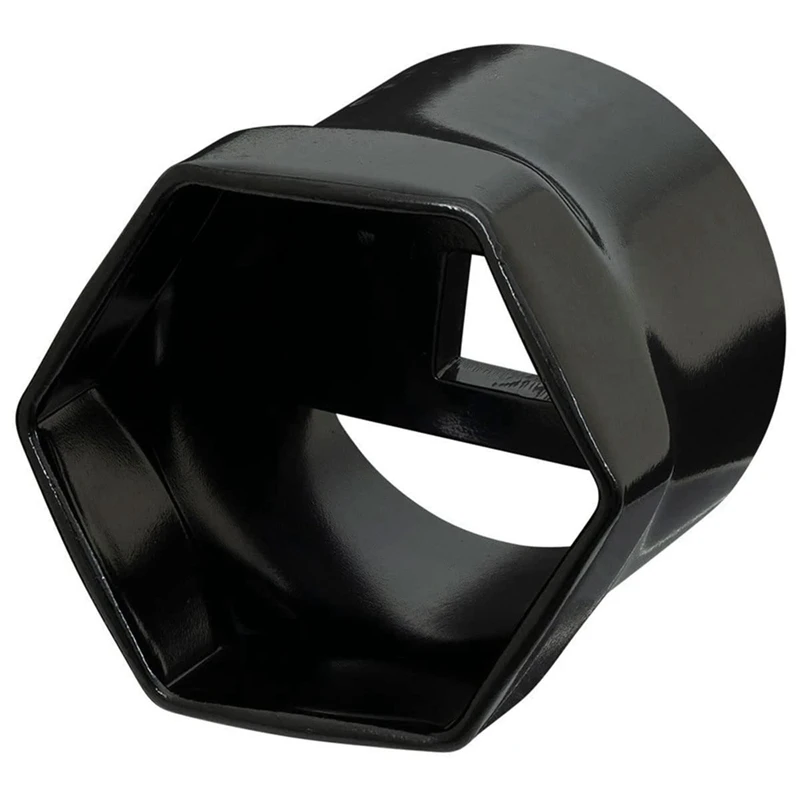 

Black Chrome Vanadium Steel 4-Inch Socket Head 6-Point Wheel Bearing Locknut Socket Roller Bearing