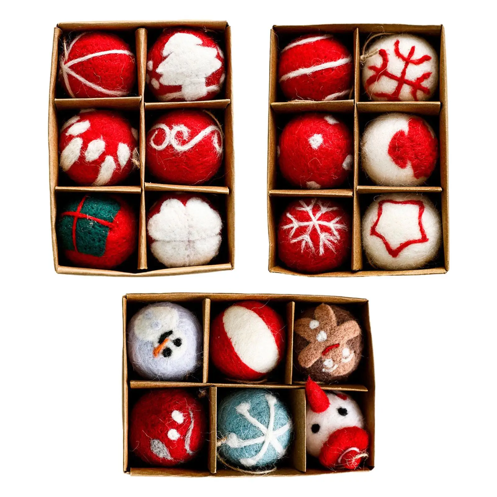 Christmas Baubles Bulk Decorative Balls Pendant Drop Felt Christmas christmas-baubles-bulk-decorative-balls-pendant-drop-felt-christmas