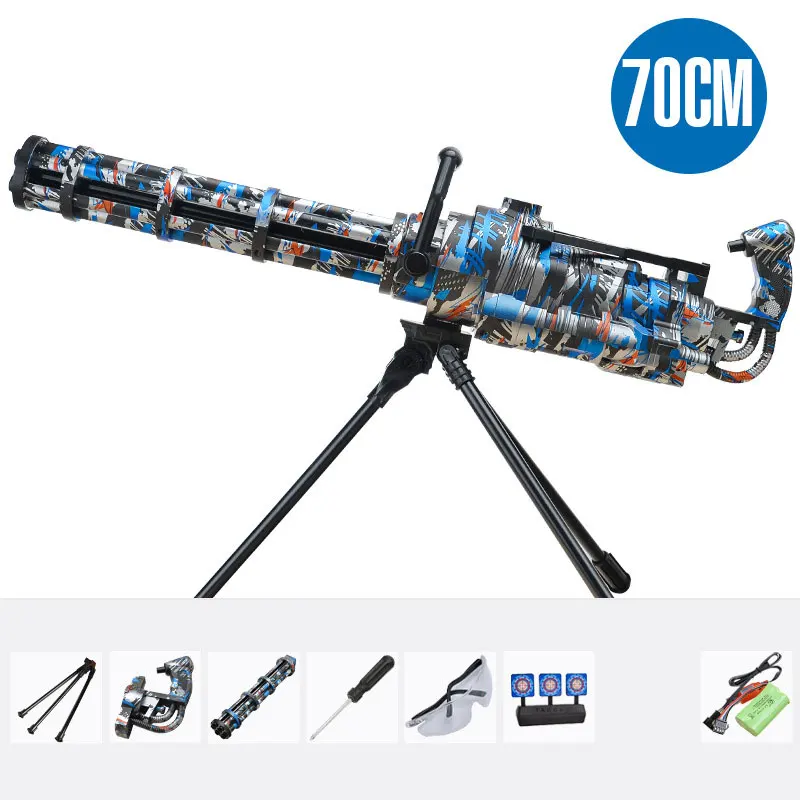 Pistolet à billes d'eau manuel électrique, 2 modes, jouets de plein air, jeux, hydrogel, or, testostérone, sous-machine, garçons, adultes, enfants, CS Ninging