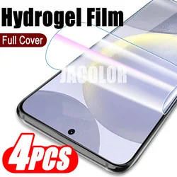 4 - Pack Hydrogel Screen Protector Film - Premium Gel Protection (For Samsung S21)
