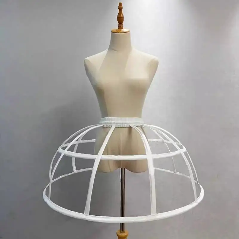 A52E Crinoline Pannier Bustle Pannier Petticoat Elizabethan Bumroll Dressaccessoire – Detail 8