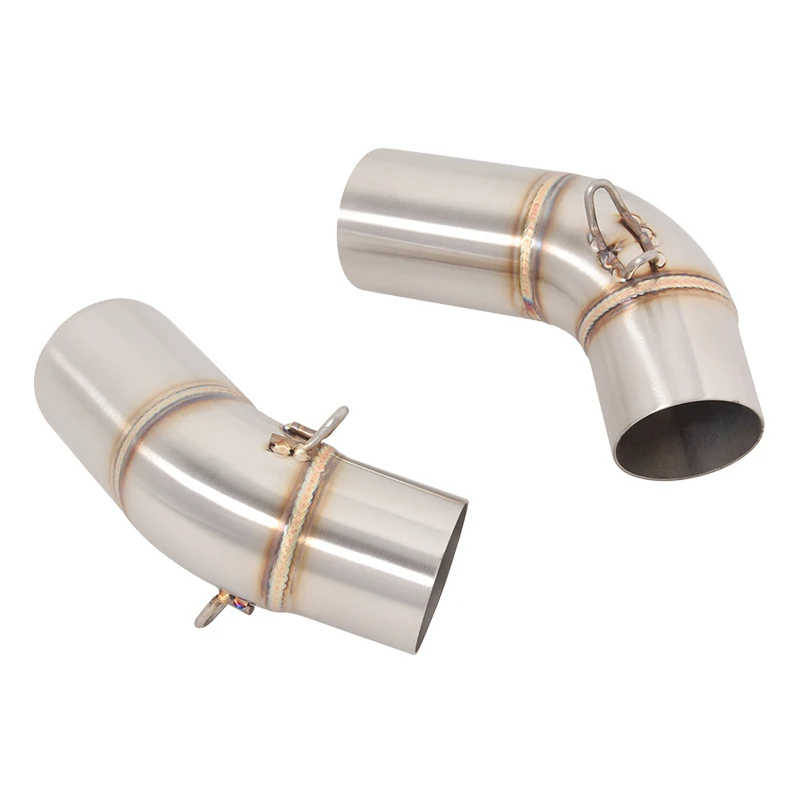 Slip On Motorcycle Mid Connect Pipe Middle Link Tube Stainless Steel For Ducati Monster 696 695 795 796 1100 All Years - Image 4