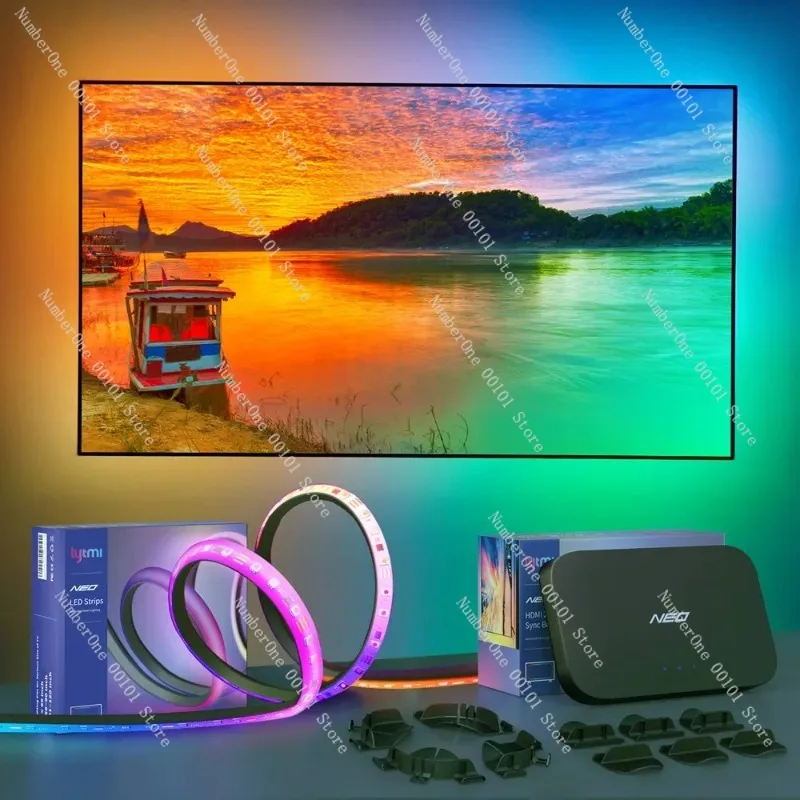 Lytmi Neo Ambient Light LED Sync Box TV Backlight Strips