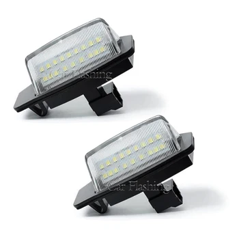 Error Free LED License number Plate Lights For Mitsubishi Outlander mk2 mk3 Eclipse 3 4 Cross Galant Lancer Sportback Xpander 1