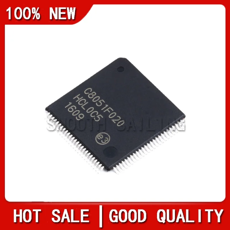 

5PCS/LOT New Original C8051F020-GQR C8051F020 TQFP-100 64KB ISP Flash Microcontroller