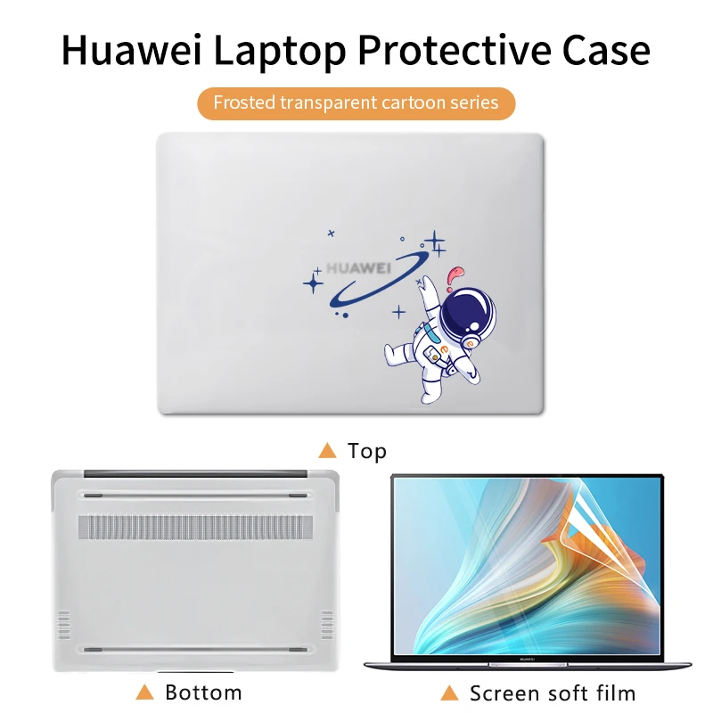 Laptop Case For Huawei Matebook D14 D15 D16 Protection Shell Laptop Cover Matebook13 13s/14s 16s Matte Skin