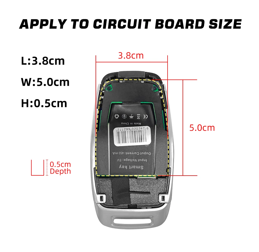 CF920 schermo LCD a chiave intelligente modificato universale per Audi per VW per Hyundai comodo accesso senza chiave blocco automatico coreano/inglese -