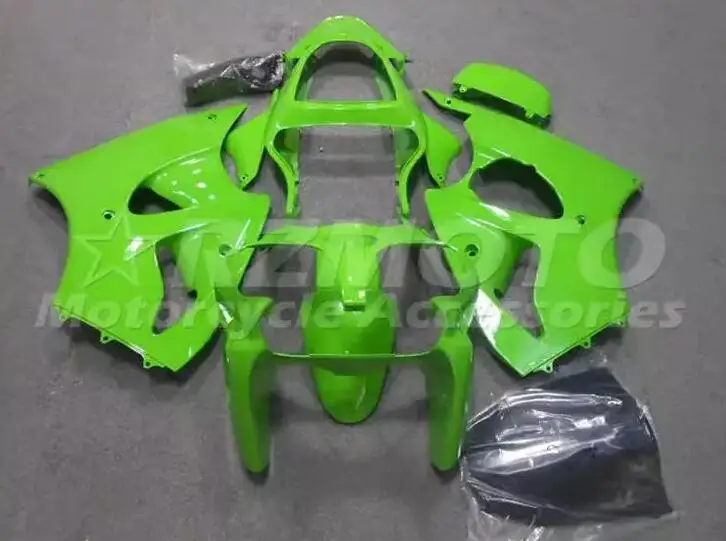 

Комплект обтекателей из АБС-пластика, 4 подарка, подходит для KAWASAKI ZX-6R 636 ZX6R 2000 2001 2002 00 01 02, кузов зеленого цвета на заказ