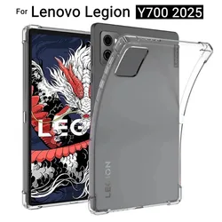 Crystal Clear Protective Soft TPU Airbag Cover for Legion Y700 3rd Gen