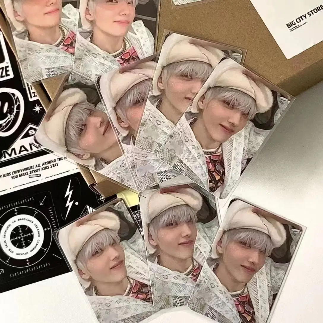 50pcs Ultra Clear Korea Kpop Card Sleeves Acid Free Cpp Card Cover 3inch Photocard Holographic Protector Film Album Popcorn Card 4