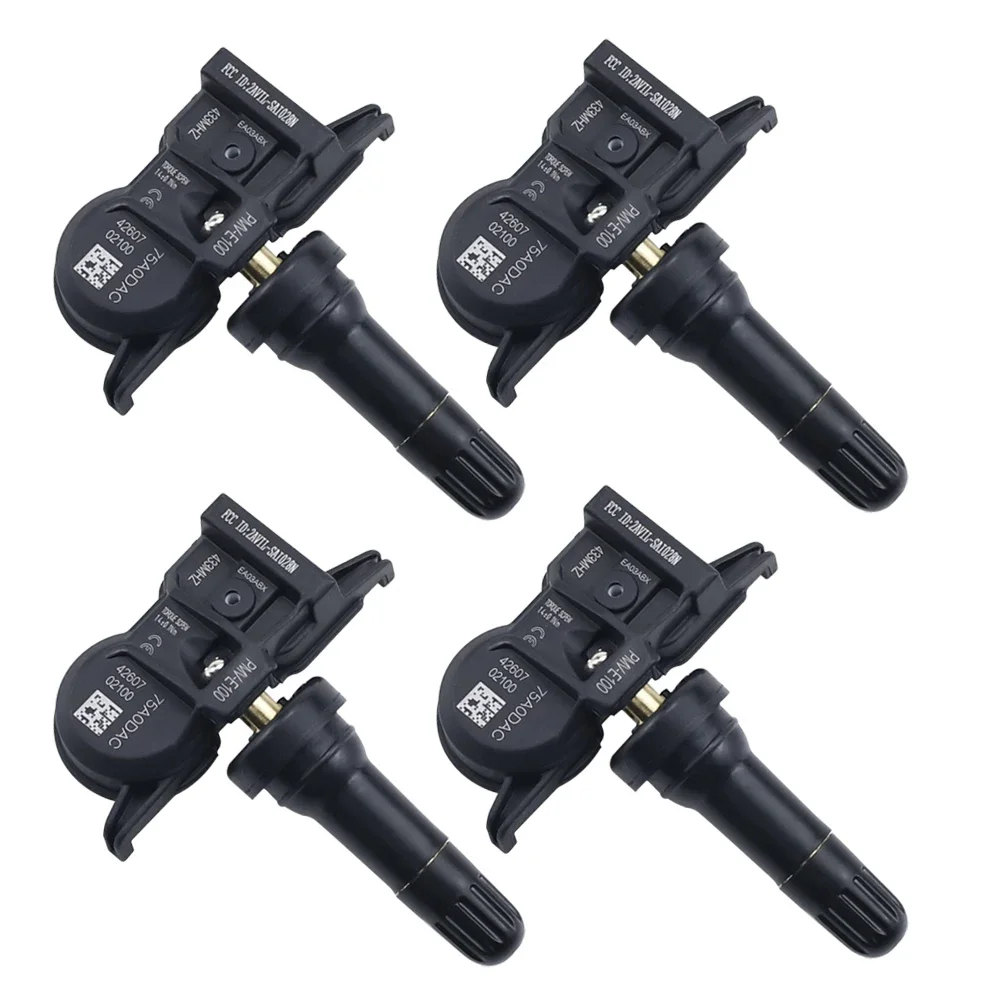 4Pcs TPMS 4260702050 타이어 압력 센서 433MHz For Toyota Avalon Camry 4Runner Corolla 2019 2020 PMV-E100