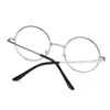 Fashion Classic Metal Round Myopia Glasses Women Men Ultra Light Resin Nearsighted Glasses Vision Care Diopter Eyewear -1.0~-4.0 6