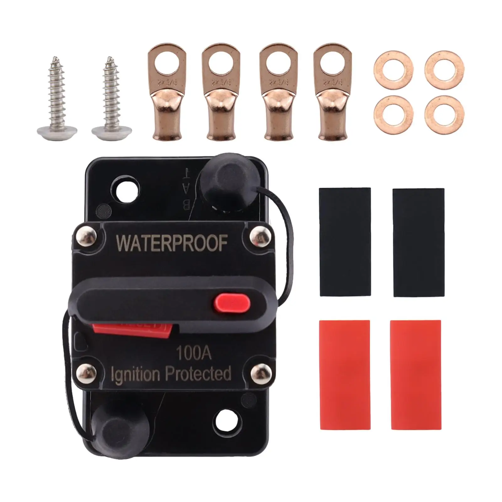 

Marine Circuit Breaker Ignition protected Waterproof Manual Reset Waterproof for RV