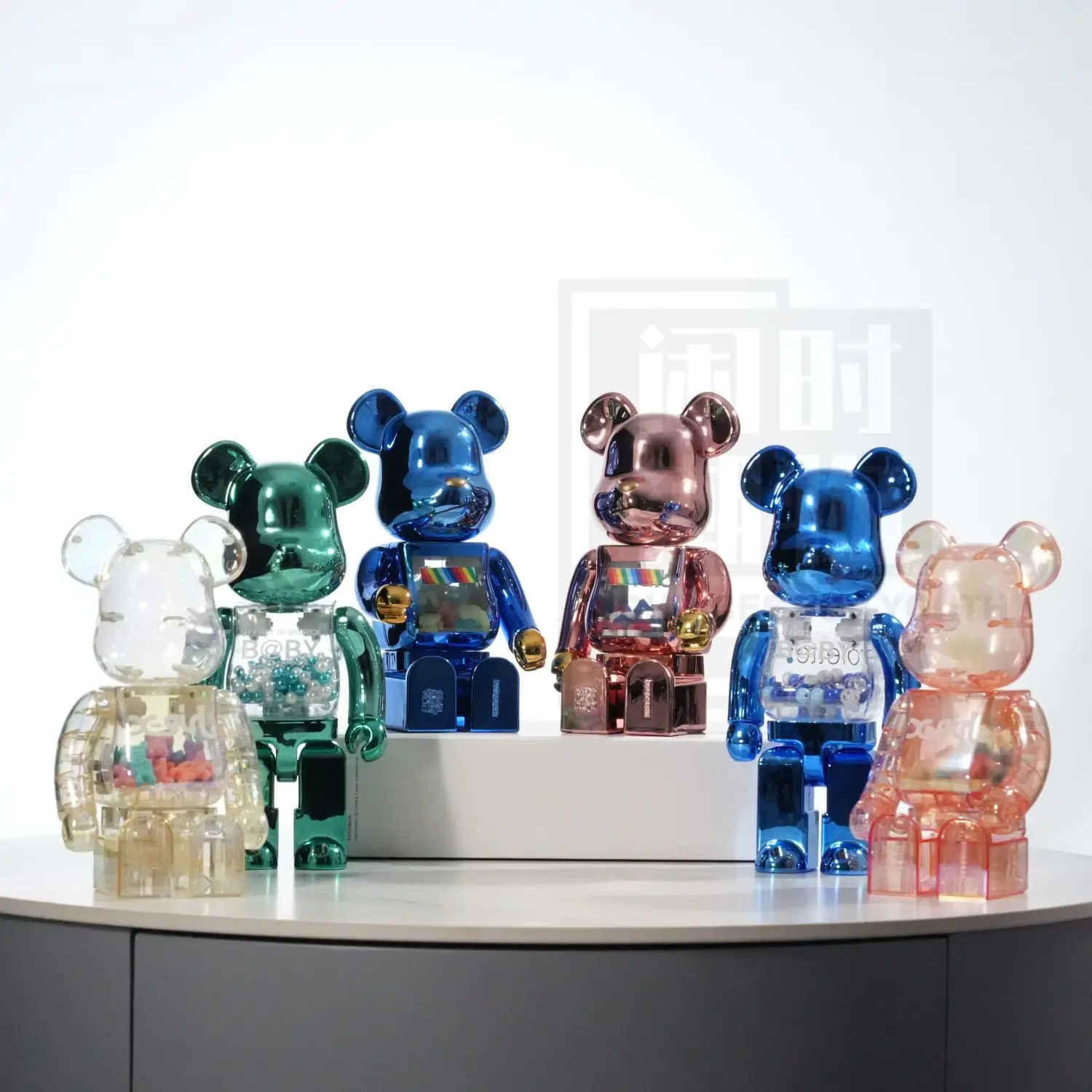 .com: Bearbrick 1000% Building Blocks Bear Violent Bear Collection  Series Astronaut Anime Doll Doll Gift Fashion Ornament Collection Model Toy  A : Toys & Games