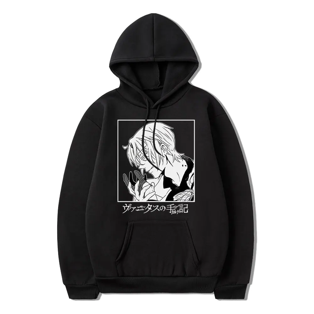 

Anime The Case Study of Vanitas 2022 New High Street Japanese Manga Print Hoodie Winter Popular Casual Man Hoodies Oversized