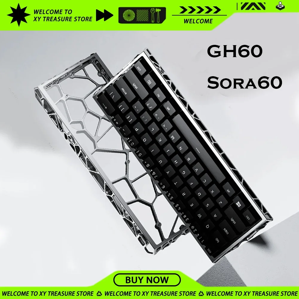 UR Studio Sora 60 Mechanical Keyboard Kit SGH 60 Aluminum Alloy
