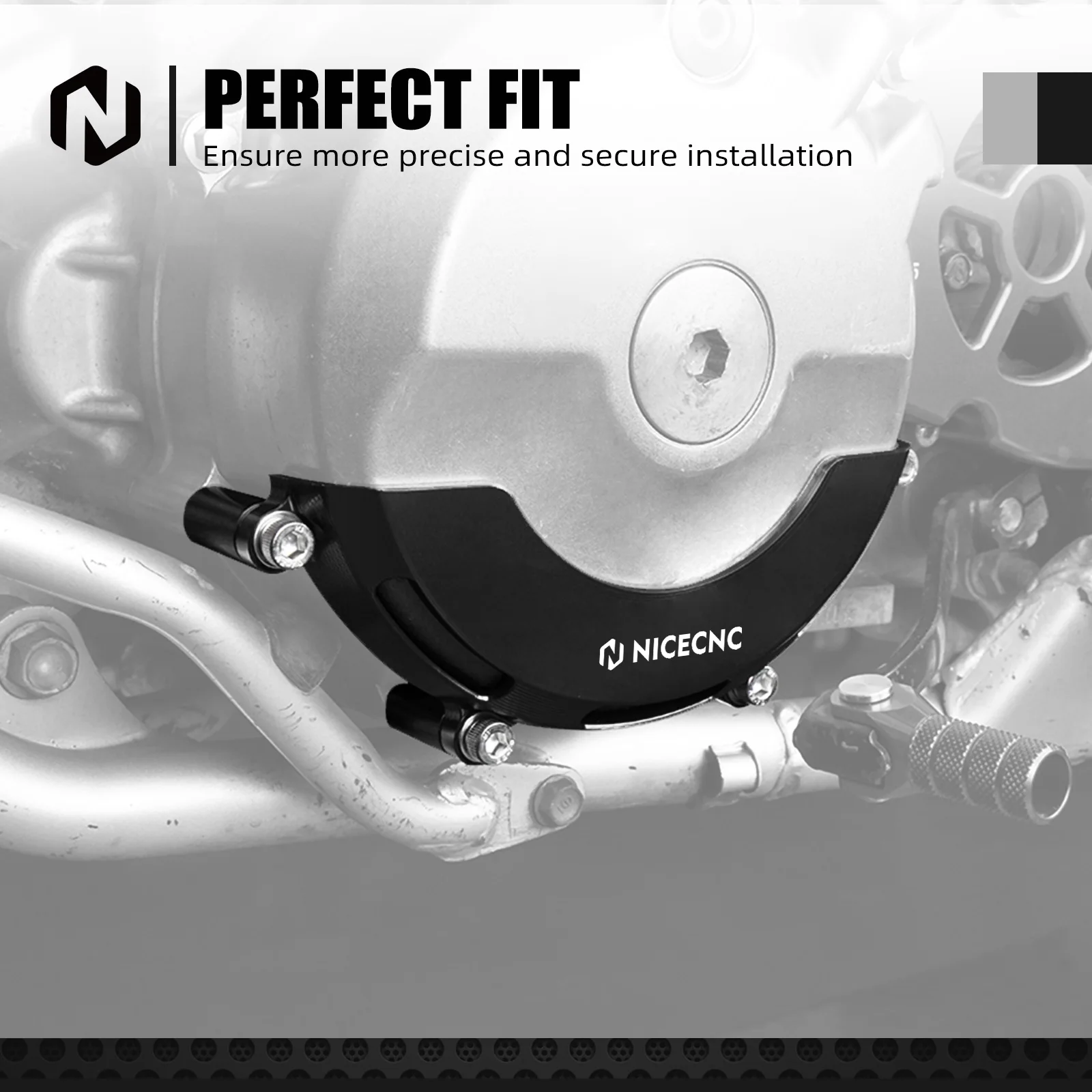 NICECNC Motorrad-Lichtmaschinenabdeckung Schutz für Honda XR650L XR 650L XR 650 L 1993-2025 2024 2023 2022 2021 2020 2019 – Detail 7