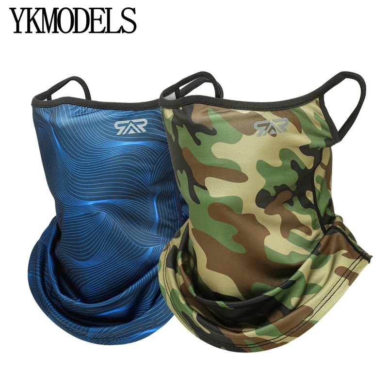 

Summer Scarf Neck Bandana Men Half Face Cover Breathable Sports Running Fishing Hiking Cycling UV Protection Motorcycle Scarf