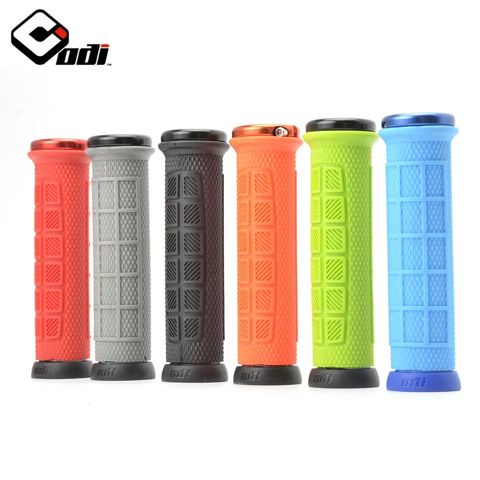 ODI Elite Pro V2.1 Lock on Grips MTB Mountain Bike Grips Alluminium Alloy + Silica Gel ODI bicycle handlebar grips bicycle accessories bike handlebar grips bike handle grips