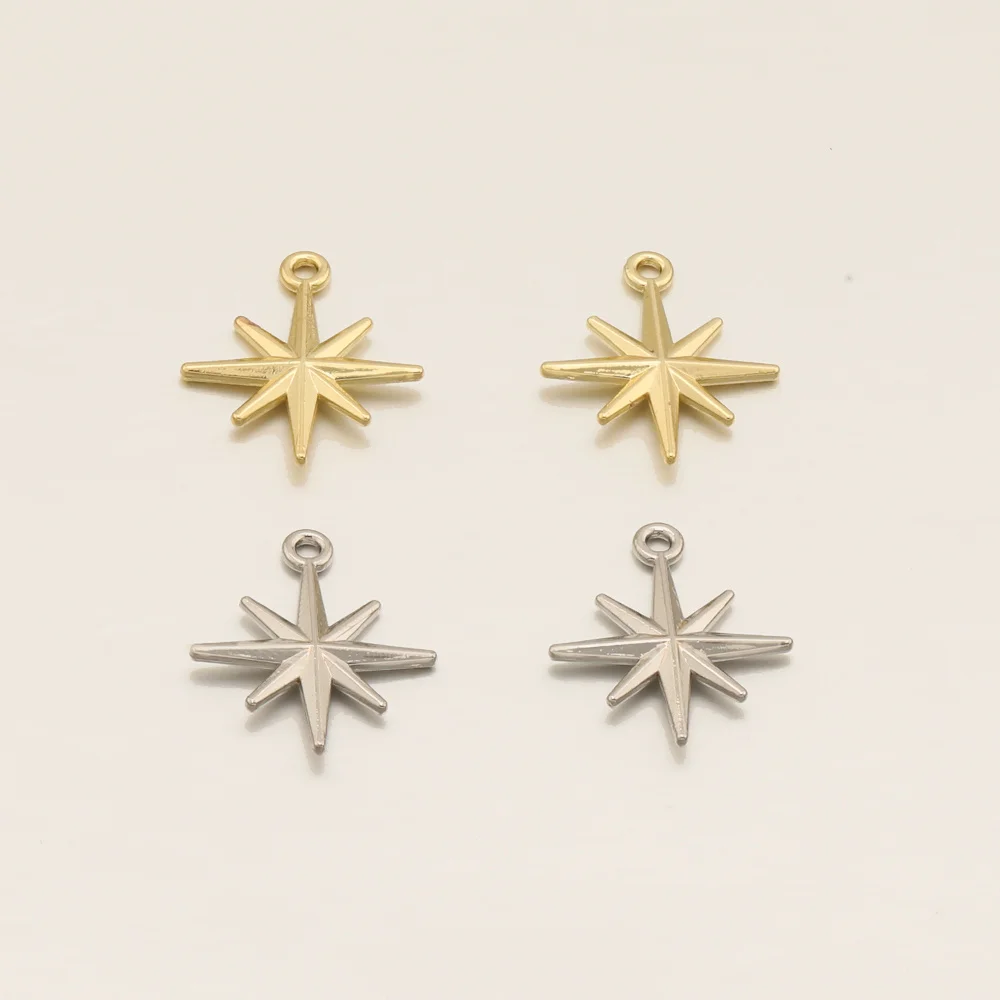 Cordial Design 20*23MM 100Pcs Jewelry Earring Charms/Star Shape/Zinc Alloy/Pendant/Jewelry Findings & Components/DIY/Hand Made - cordial