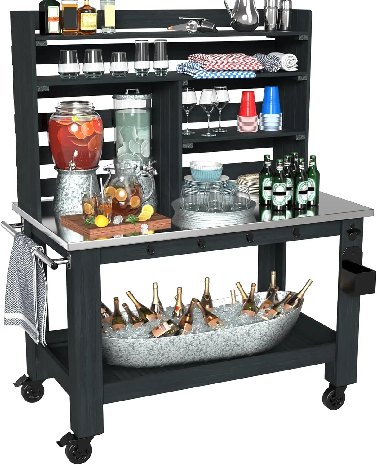 Potting Bench / Outdoor Kitchen Prep Station 6