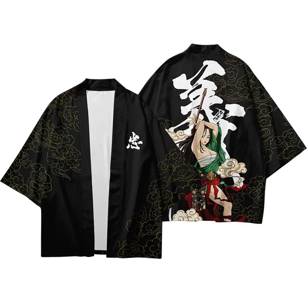 Summer Fashion Kimono Loose Version Comfortable Bath Clothes Fashion Men And Women Clothing Casual Kimono japanese kimono clothes