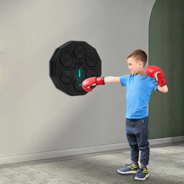 Musical Boxing Board with Bluetooth 1 Pair Gloves 3