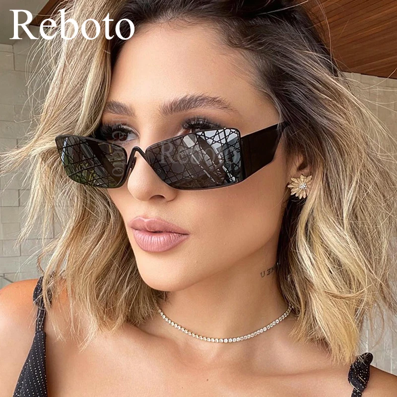 

Vintage Ins Unique Cat Eye Sunglasses Women Fashion Trendy Futuristic Y2K Punk Sunglasses Thick Frame Hip Hop Ladies Eyewear