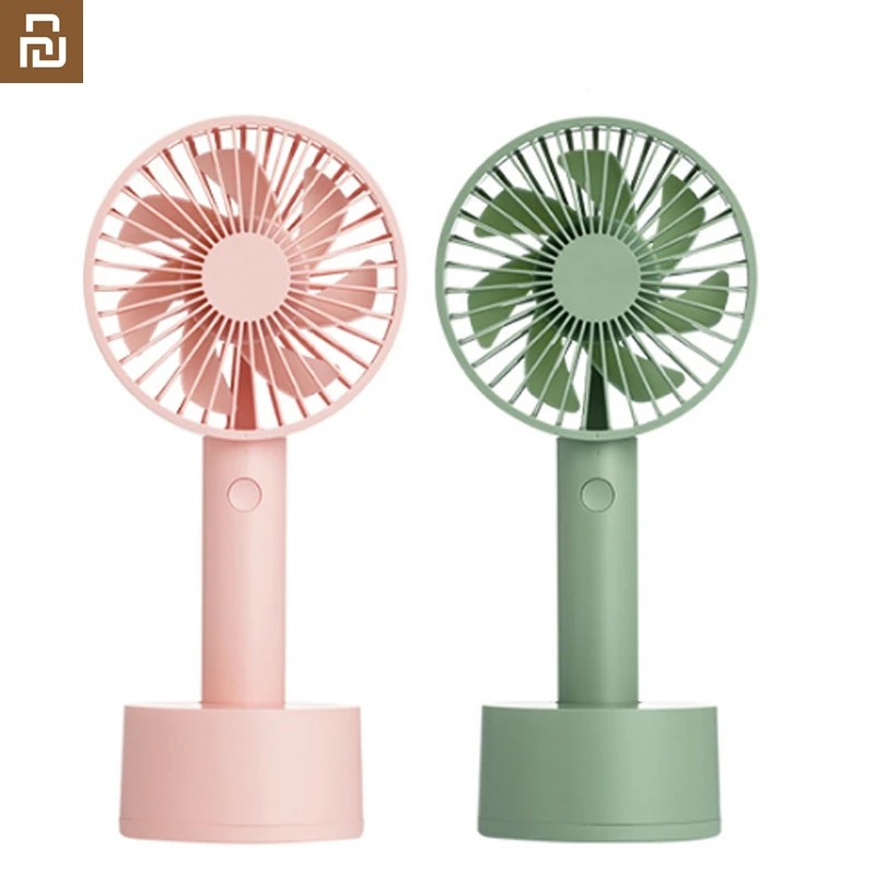 

Original Youpin Mini USB Desk Fan 5V Portable Handheld Rechargeable Air Cooler Handy Air Cooling Fan For Home Office