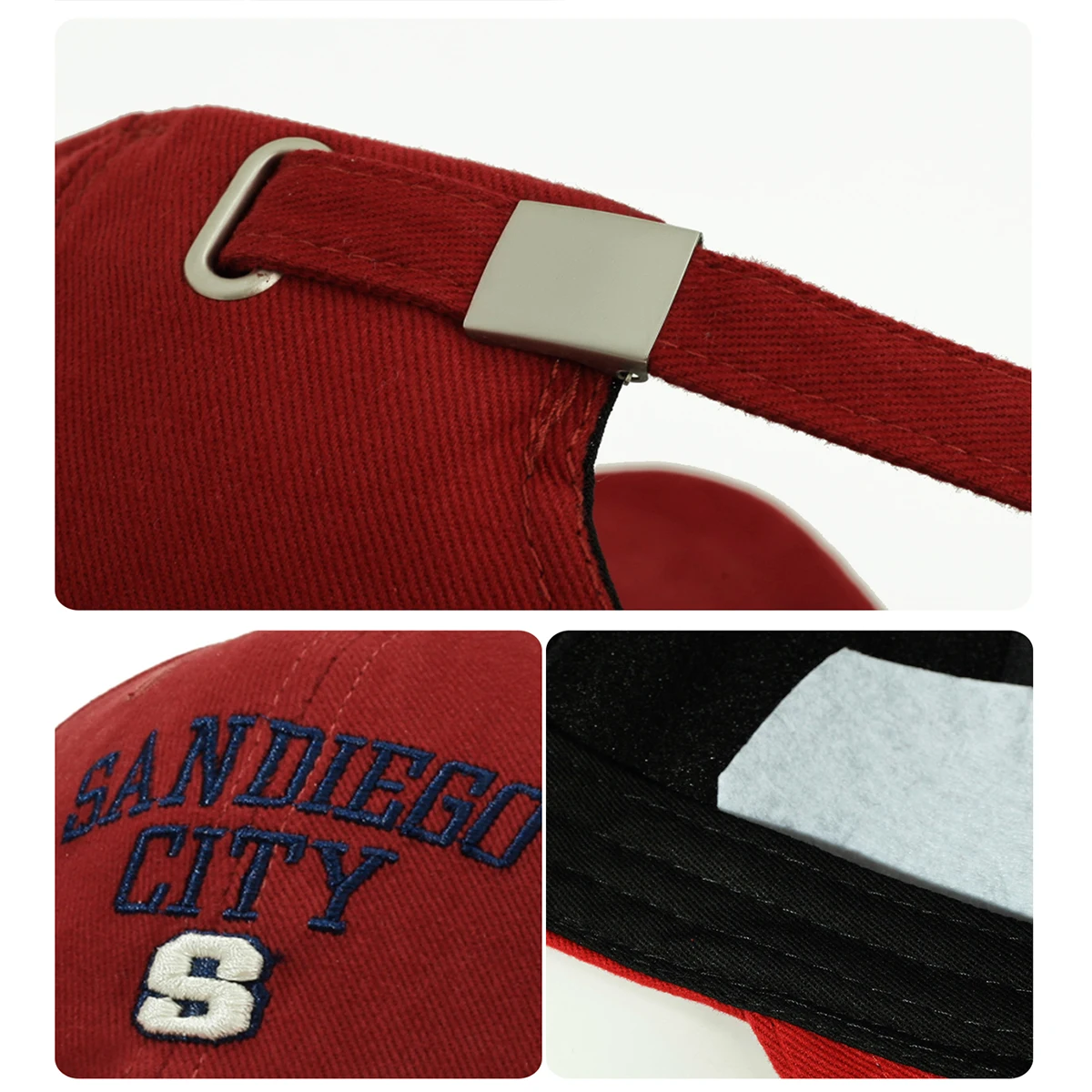 Hard-Brimmed Baseball Cap for Women 2025 New Style Deep Crown Wide Brim Large Head Circumference Face-Slimming Duckbill Cap for Men Sun Protection Hat for Hiking