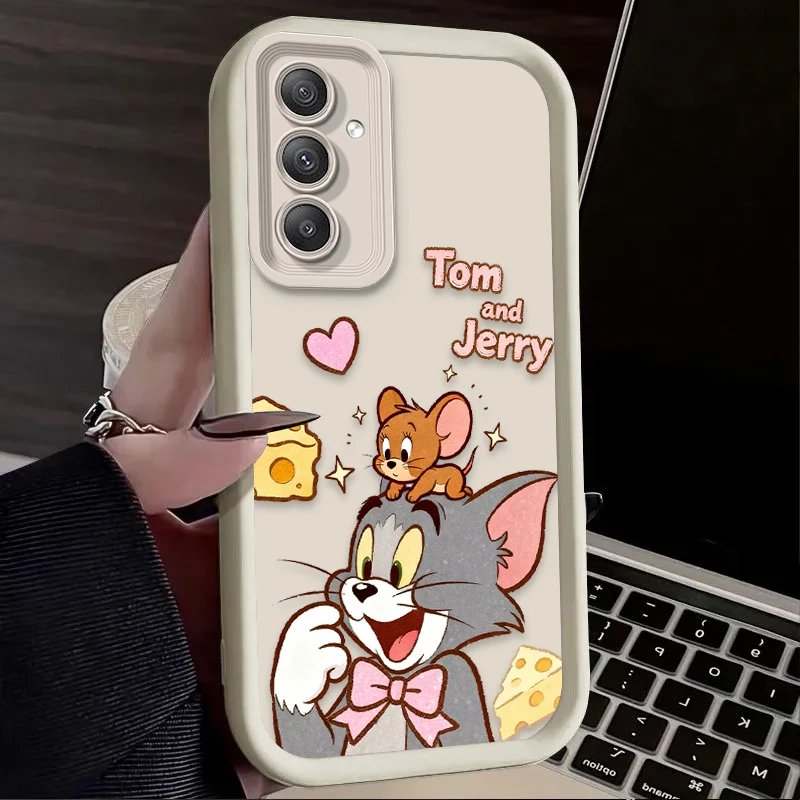 Charming Tom and Jerry Cartoon Character Phone Case