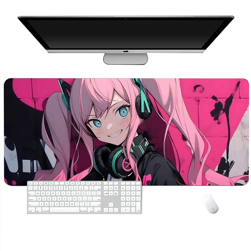Non-Slip Desk Mat, Bonito Grande Jogo Mousepad,