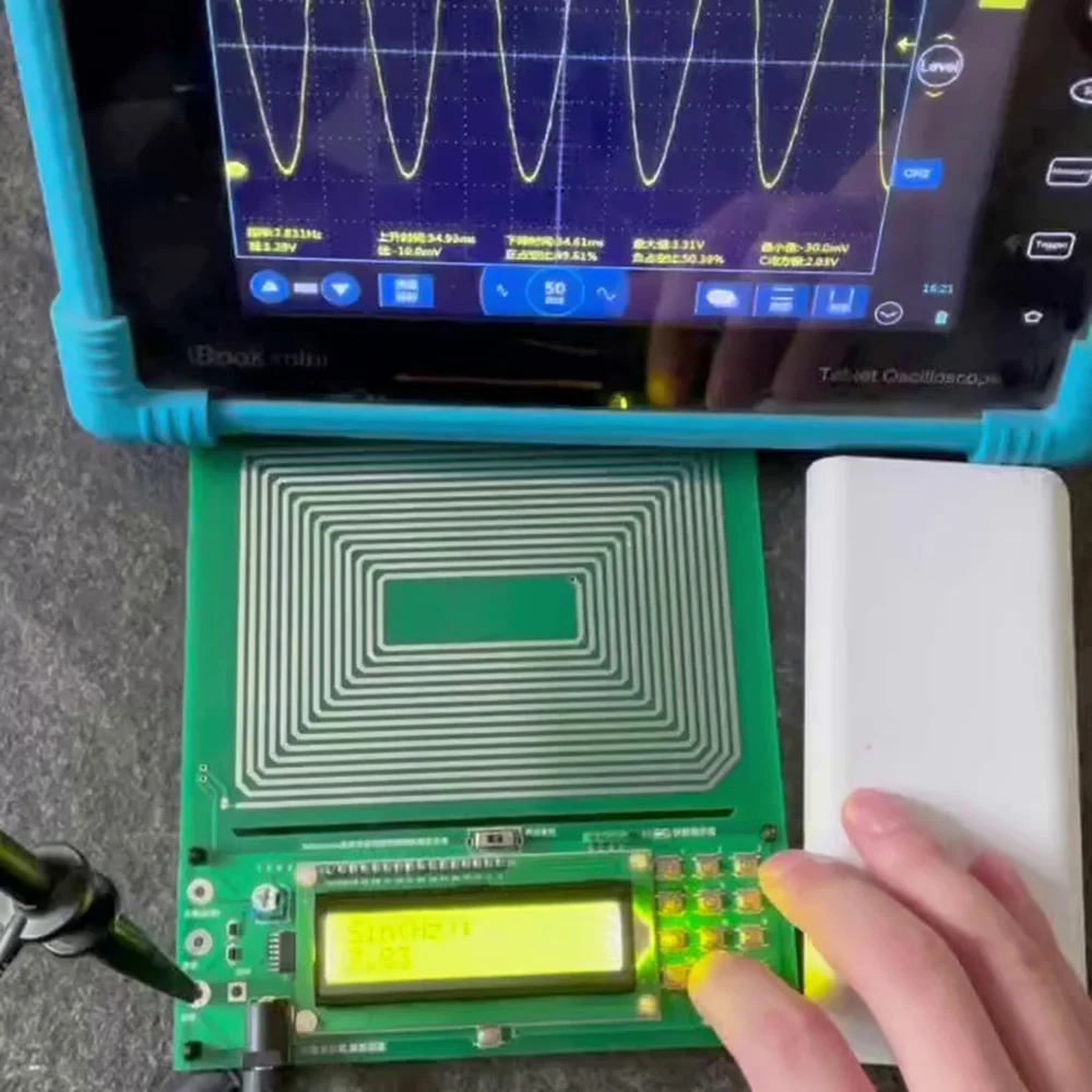 7.83HZ Schumann Resonance Adjustable 0.1HZ~30KHZ Ultra-low Frequency Pulse Wave Generator Sine Signal Generator USB powered 2