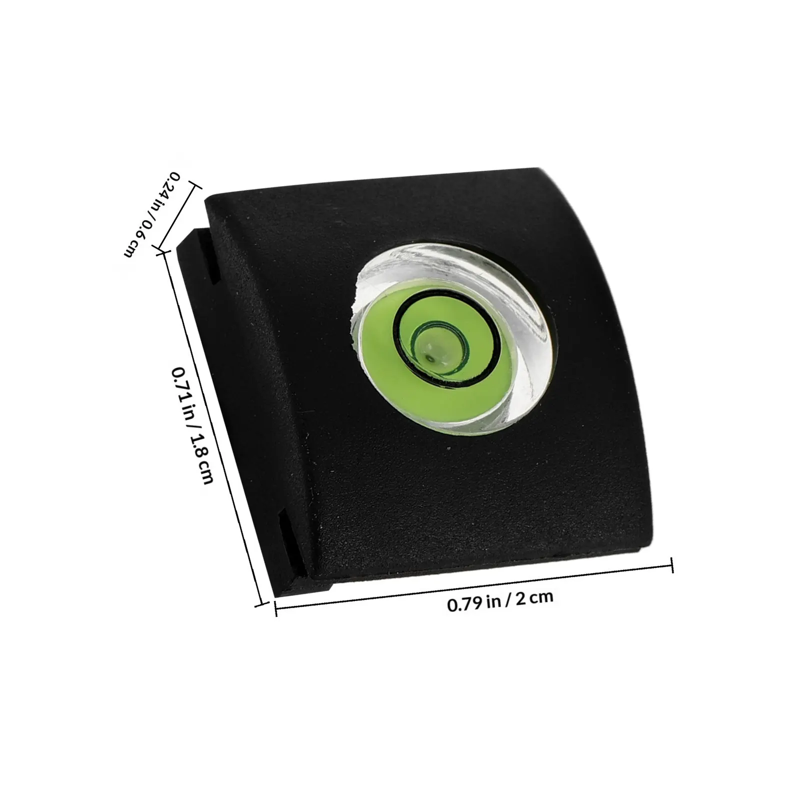 5개 카메라 핫슈 커버 플라스틱(안정성 정밀 정렬 보호를 위한 레벨 내장) DSLR과 호환 가능