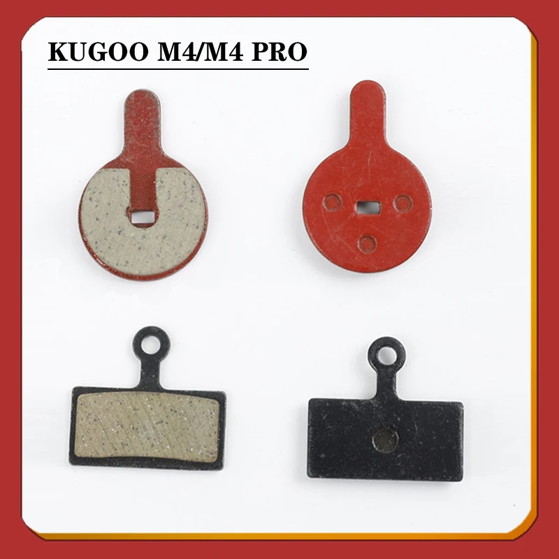 Universal Electric Bike Scooter Round / Square Friction Plate  Organic Resin Hydrauli Disc Brake Pad Electric Scooter Parts
