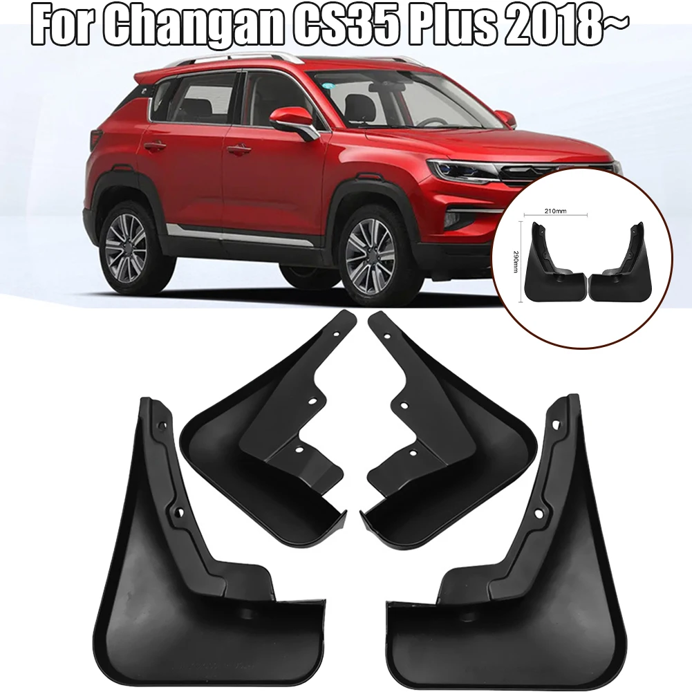 

Car Mudguards Fender For Changan CS35 Plus 2018-2024 Mudflap Flaps Mud Splash Mud Guards Protects Your Vehicle From Mud, Dirt