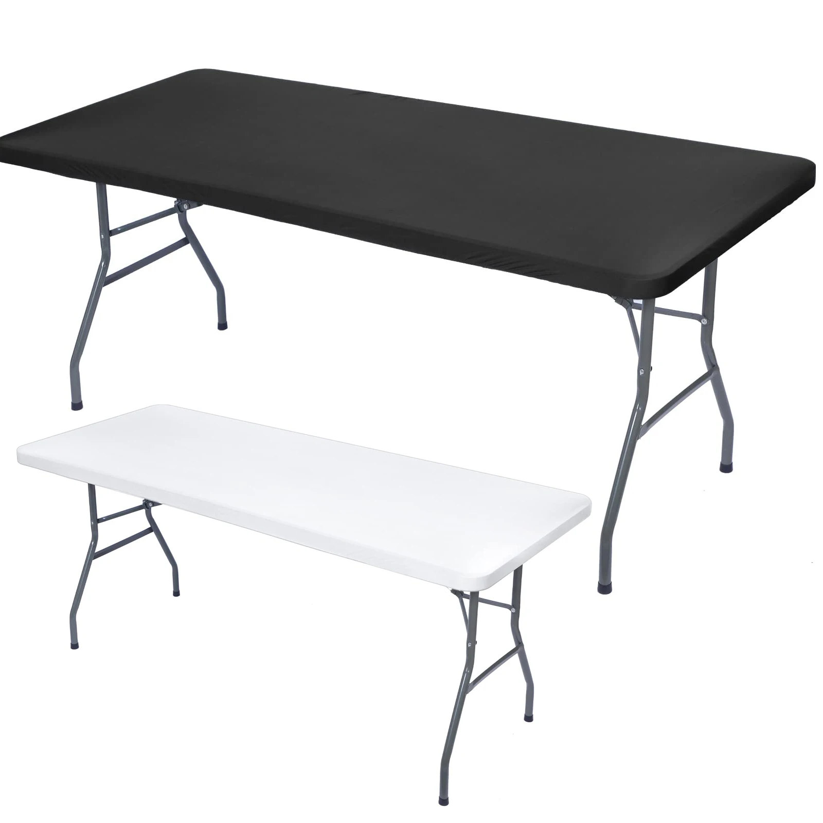 Stretch Tablecloth Cover Washable Polyester Elastic Table Protector For Picnic Outdoor Party Wedding Home table cloth,table protector,rectangular tablecloth