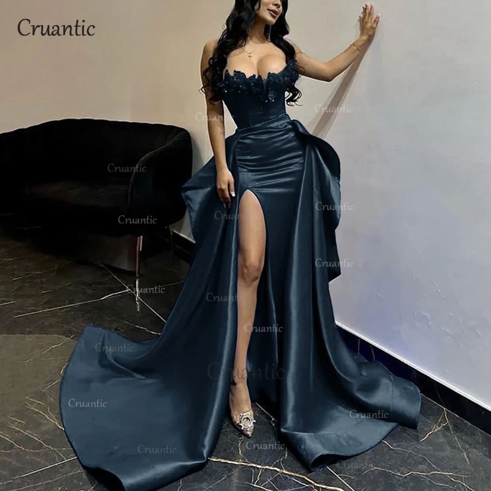 Party Dress Navy Blue And Gold Plus Size Dress Elegant Navy Blue A Line V  Neck